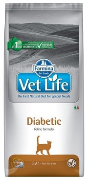 Farmina Корм для кошек Vet Life Feline Diabetic фото